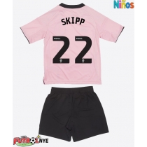 Camiseta Leicester City Oliver Skipp #22 Tercera Equipación para niños 2025-26 manga corta (+ pantalones cortos)